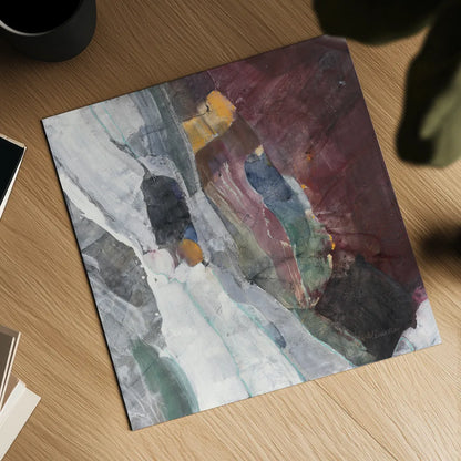 Rocky Ravine by Albena Hristova. Shown as a detailed flat fine art print, highlighting archival giclee quality. Available as an archival giclee rolled canvas, fine art paper, or poster print. SKU 73653a.