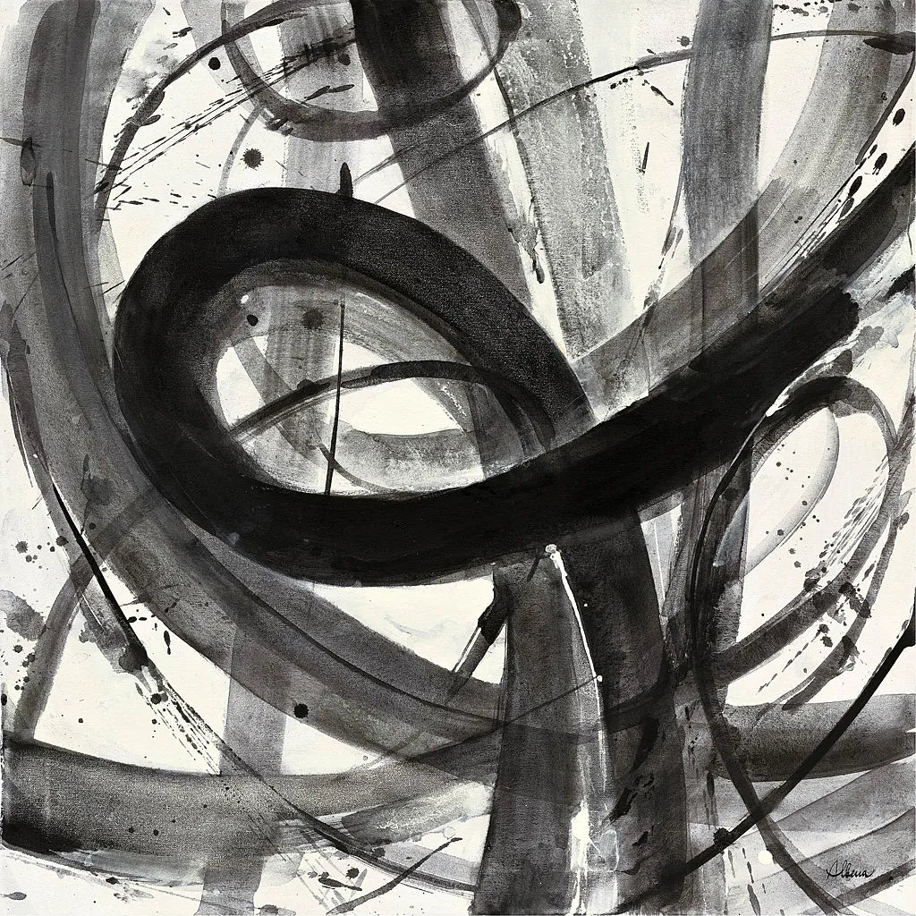 Roller Coaster I on White by Albena Hristova. SKU 21906a. Archival Giclee Fine art print for wall decor.