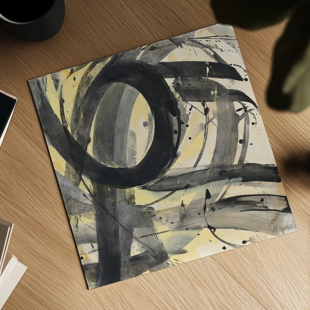 Roller Coaster II by Albena Hristova. Shown as a detailed flat fine art print, highlighting archival giclee quality. Available as an archival giclee rolled canvas, fine art paper, or poster print. SKU 21905a.