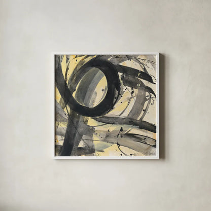 Roller Coaster II by Albena Hristova. Shown in a crisp white glass frame for a clean and minimalist style. Available as an archival giclee rolled canvas, fine art paper, or poster print. SKU 21905a.