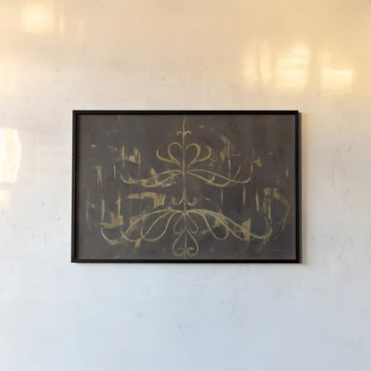 Romantic Lines by Albena Hristova. shown as a paper print in a black flame. Available as a archival giclee rolled canvas, fine art paper, or poster print. SKU 31270i.