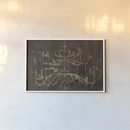 Romantic Lines by Albena Hristova. shown as a paper print in a white frame. Available as a archival giclee rolled canvas, fine art paper, or poster print. SKU 31270i.