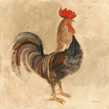 Rooster III by Albena Hristova. SKU 54429a. Archival Giclee Fine art print for wall decor.