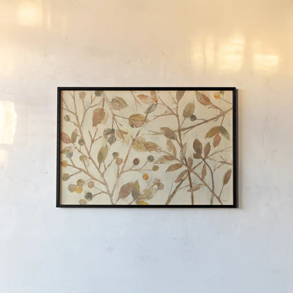 Shimmering I Neutral by Albena Hristova. shown as a paper print in a black flame. Available as a archival giclee rolled canvas, fine art paper, or poster print. SKU 22190i.