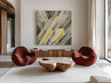 Shoot for the Stars by Albena Hristova. Shown as extra-large giant wall art in a modern living room. Available as an archival giclee rolled canvas, fine art paper, or poster print. SKU 31268a.