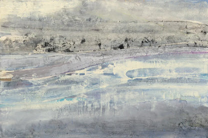 Silver Horizon by Albena Hristova. SKU 32505i. Archival Giclee Fine art print for wall decor.