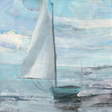 Silver Sail by Albena Hristova. SKU 58784a. Archival Giclee Fine art print for wall decor.