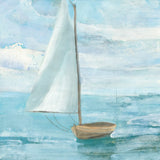Silver Sail Bright by Albena Hristova. SKU 61554a. Archival Giclee Fine art print for wall decor.