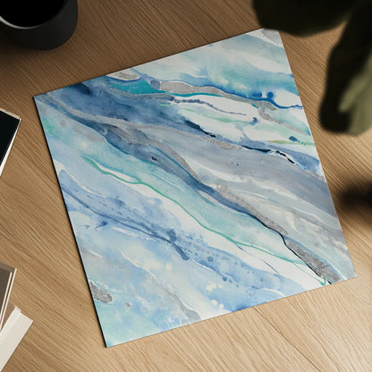 Silver Spring II by Albena Hristova. Shown as a detailed flat fine art print, highlighting archival giclee quality. Available as an archival giclee rolled canvas, fine art paper, or poster print. SKU 43029a.