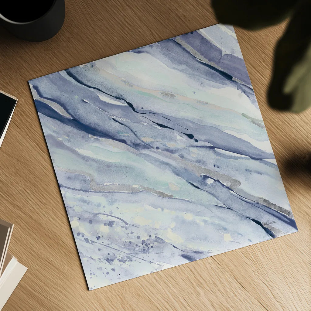 Silver Springs I Cool by Albena Hristova. Shown as a detailed flat fine art print, highlighting archival giclee quality. Available as an archival giclee rolled canvas, fine art paper, or poster print. SKU 56959a.