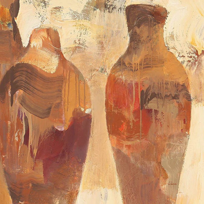 Southwestern Vessels II by Albena Hristova. SKU 25636a. Archival Giclee Fine art print for wall decor.