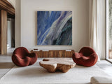 Splash by Albena Hristova. Shown as extra-large giant wall art in a modern living room. Available as an archival giclee rolled canvas, fine art paper, or poster print. SKU 26428a.