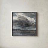 Splash by Albena Hristova. Shown in a sleek black glass frame for a contemporary gallery look. Available as an archival giclee rolled canvas, fine art paper, or poster print. SKU 63827a.