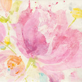Spring Abstracts Florals II Crop by Albena Hristova. SKU 34355a. Archival Giclee Fine art print for wall decor.