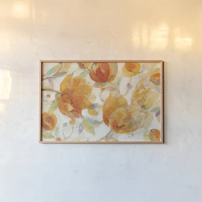 Spring Glory by Albena Hristova. shown as a paper print in a natural frame. Available as a archival giclee rolled canvas, fine art paper, or poster print. SKU 62484i.