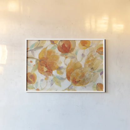 Spring Glory by Albena Hristova. shown as a paper print in a white frame. Available as a archival giclee rolled canvas, fine art paper, or poster print. SKU 62484i.