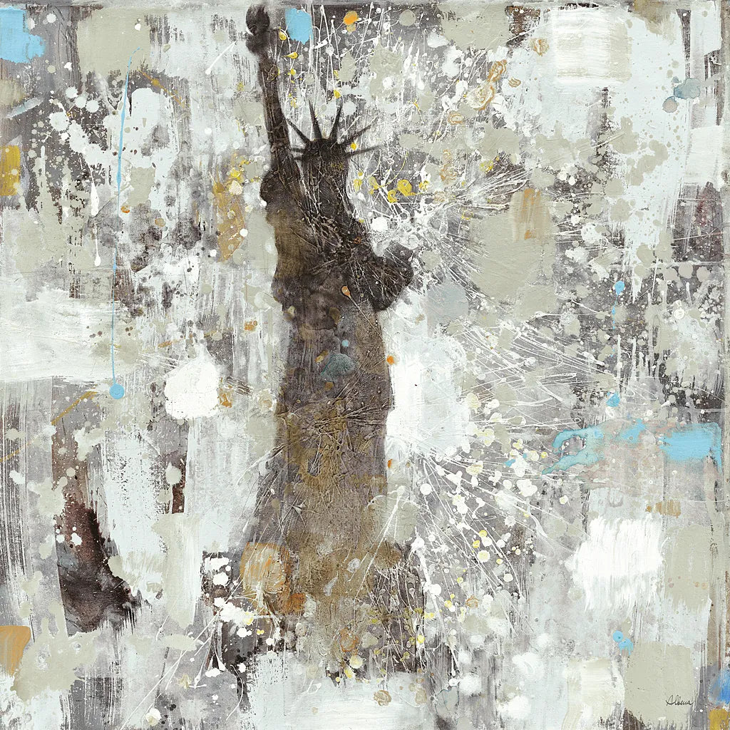 Statue of Liberty Neutral by Albena Hristova. SKU 16840a. Archival Giclee Fine art print for wall decor.