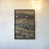 Summer Embers I by Albena Hristova. shown as a paper print in a black flame. Available as a archival giclee rolled canvas, fine art paper, or poster print. SKU 18718h.