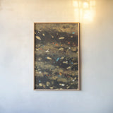 Summer Embers I by Albena Hristova. shown as a paper print in a natural frame. Available as a archival giclee rolled canvas, fine art paper, or poster print. SKU 18718h.