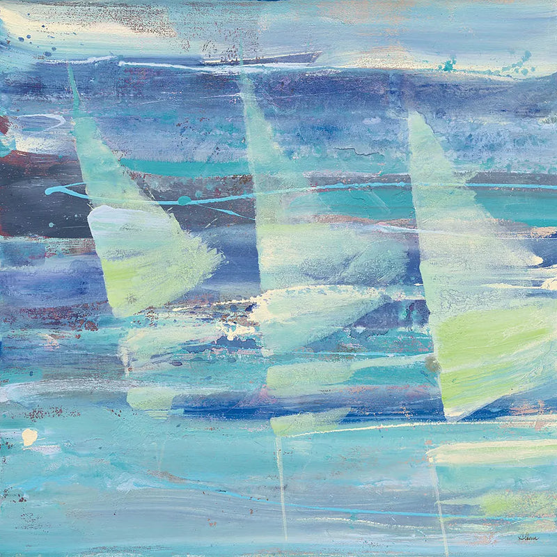 Summer Sail I by Albena Hristova. SKU 18660a. Archival Giclee Fine art print for wall decor.