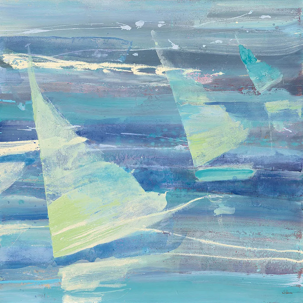 Summer Sail II by Albena Hristova. SKU 18661a. Archival Giclee Fine art print for wall decor.