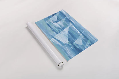 Summer Sail III Blue by Albena Hristova. shown as a rolled paper print. Available as archival giclee rolled canvas, fine art paper, or poster print. SKU 47386i.