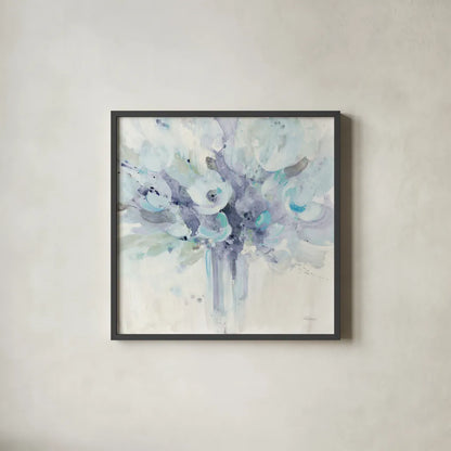 Sun Kissed Cool by Albena Hristova. Shown in a sleek black glass frame for a contemporary gallery look. Available as an archival giclee rolled canvas, fine art paper, or poster print. SKU 56957a.