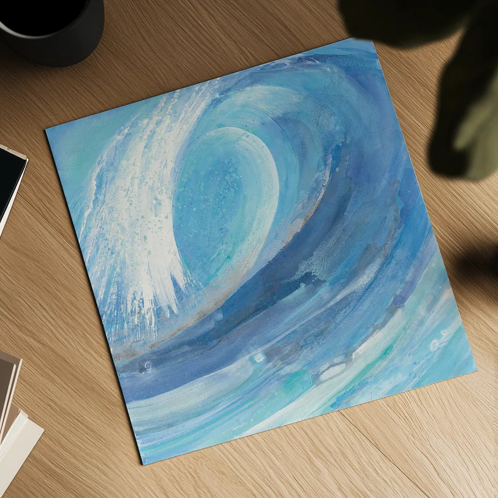 Surfs Up by Albena Hristova. Shown as a detailed flat fine art print, highlighting archival giclee quality. Available as an archival giclee rolled canvas, fine art paper, or poster print. SKU 25226a.