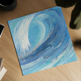 Surfs Up by Albena Hristova. Shown as a detailed flat fine art print, highlighting archival giclee quality. Available as an archival giclee rolled canvas, fine art paper, or poster print. SKU 25226a.