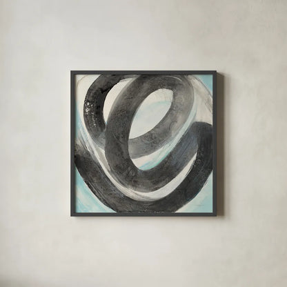 Swirl by Albena Hristova. Shown in a sleek black glass frame for a contemporary gallery look. Available as an archival giclee rolled canvas, fine art paper, or poster print. SKU 63830a.