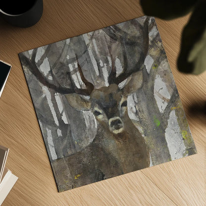 The Guardian Sq by Albena Hristova. Shown as a detailed flat fine art print, highlighting archival giclee quality. Available as an archival giclee rolled canvas, fine art paper, or poster print. SKU 23888a.