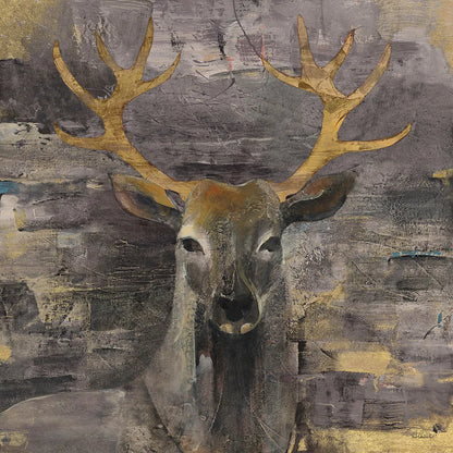 The Leader Gold by Albena Hristova. SKU 20863a. Archival Giclee Fine art print for wall decor.