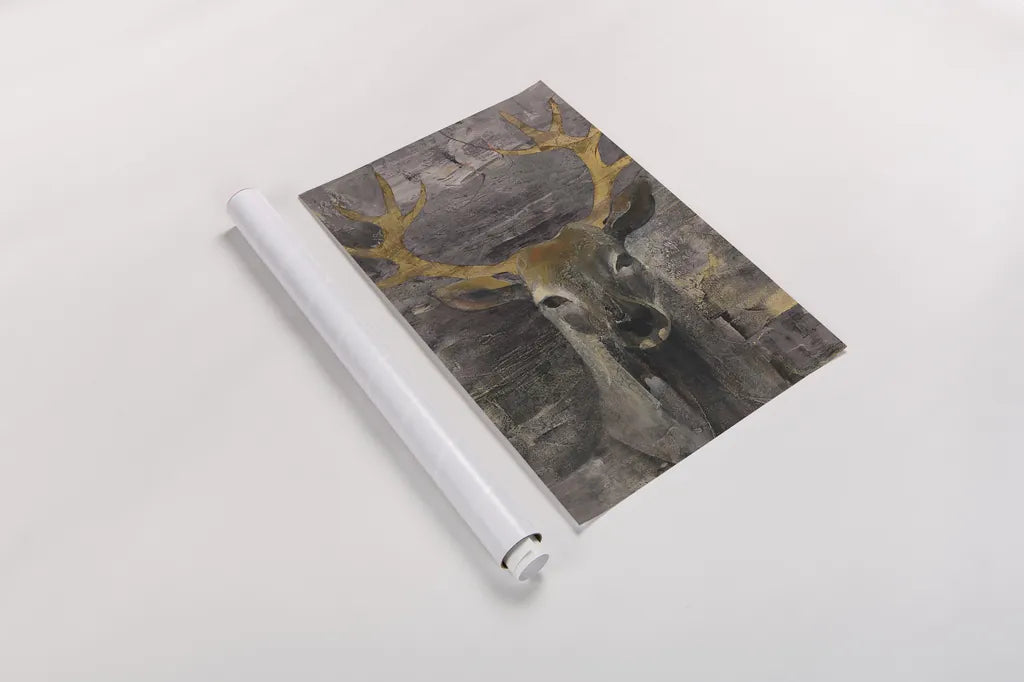 The Leader Gold Crop by Albena Hristova. shown as a rolled paper print. Available as archival giclee rolled canvas, fine art paper, or poster print. SKU 20863h.