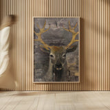 The Leader Gold Crop by Albena Hristova. shown as over sized large wall art. Available as an archival giclee rolled canvas, fine art paper, or poster print. SKU 20863h.