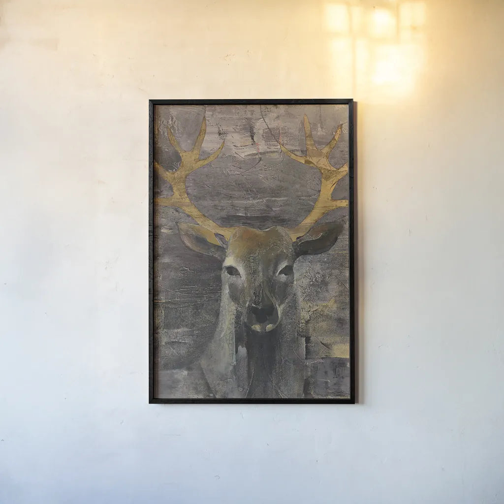 The Leader Gold Crop by Albena Hristova. shown as a paper print in a black flame. Available as a archival giclee rolled canvas, fine art paper, or poster print. SKU 20863h.