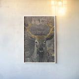 The Leader Gold Crop by Albena Hristova. shown as a paper print in a white frame. Available as a archival giclee rolled canvas, fine art paper, or poster print. SKU 20863h.