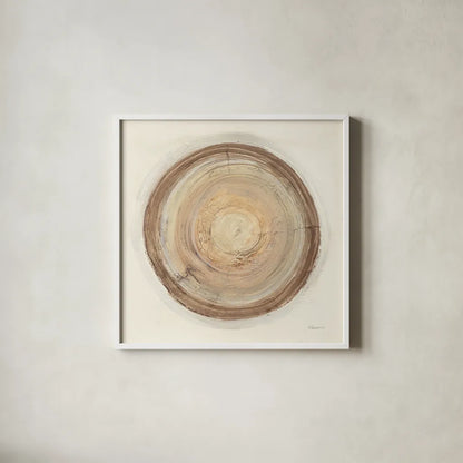 Through The Years I by Albena Hristova. Shown in a crisp white glass frame for a clean and minimalist style. Available as an archival giclee rolled canvas, fine art paper, or poster print. SKU 58266a.