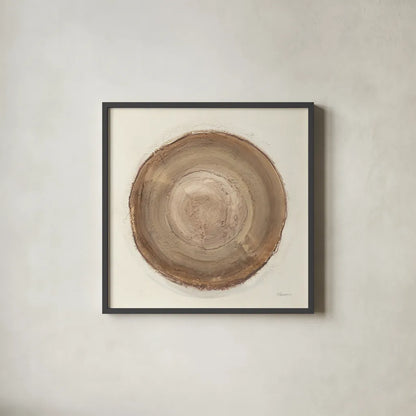 Through The Years II by Albena Hristova. Shown in a sleek black glass frame for a contemporary gallery look. Available as an archival giclee rolled canvas, fine art paper, or poster print. SKU 58267a.