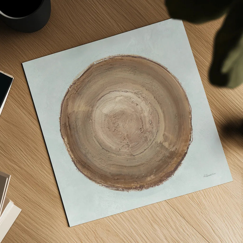 Through The Years II Blue by Albena Hristova. Shown as a detailed flat fine art print, highlighting archival giclee quality. Available as an archival giclee rolled canvas, fine art paper, or poster print. SKU 59131a.