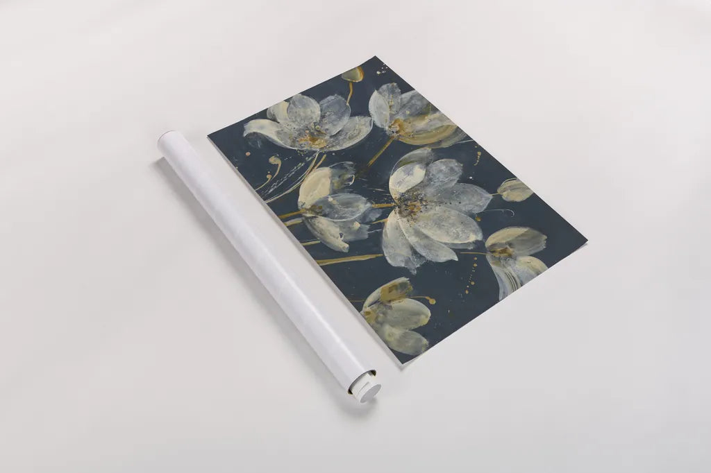 Translucent Garden by Albena Hristova. shown as a rolled paper print. Available as archival giclee rolled canvas, fine art paper, or poster print. SKU 32247i.