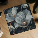 Translucent Poppies by Albena Hristova. Shown as a detailed flat fine art print, highlighting archival giclee quality. Available as an archival giclee rolled canvas, fine art paper, or poster print. SKU 34623a.