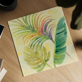 Tropical Delight II by Albena Hristova. Shown as a detailed flat fine art print, highlighting archival giclee quality. Available as an archival giclee rolled canvas, fine art paper, or poster print. SKU 26518a.