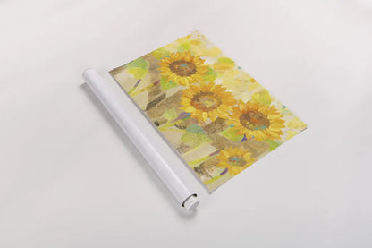 Turn to the Sun by Albena Hristova. shown as a rolled paper print. Available as archival giclee rolled canvas, fine art paper, or poster print. SKU 23495i.