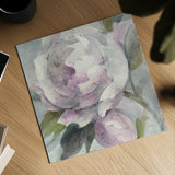 Twilight Peony by Albena Hristova. Shown as a detailed flat fine art print, highlighting archival giclee quality. Available as an archival giclee rolled canvas, fine art paper, or poster print. SKU 46426a.
