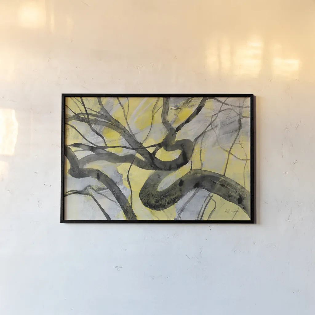 Twisted by Albena Hristova. shown as a paper print in a black flame. Available as a archival giclee rolled canvas, fine art paper, or poster print. SKU 71834i.