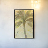 Under the Palm by Albena Hristova. shown as a paper print in a black flame. Available as a archival giclee rolled canvas, fine art paper, or poster print. SKU 31271h.