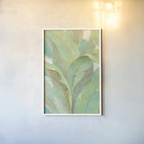 Under the Palms I by Albena Hristova. shown as a paper print in a white frame. Available as a archival giclee rolled canvas, fine art paper, or poster print. SKU 38263h.