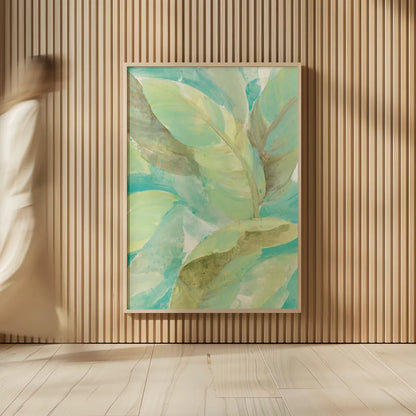 Under the Palms II by Albena Hristova. shown as over sized large wall art. Available as an archival giclee rolled canvas, fine art paper, or poster print. SKU 38264h.