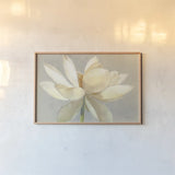 Unfolding Light by Albena Hristova. shown as a paper print in a natural frame. Available as a archival giclee rolled canvas, fine art paper, or poster print. SKU 67864i.