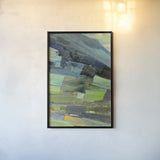 View of the Coast I by Albena Hristova. shown as a paper print in a black flame. Available as a archival giclee rolled canvas, fine art paper, or poster print. SKU 27261h.